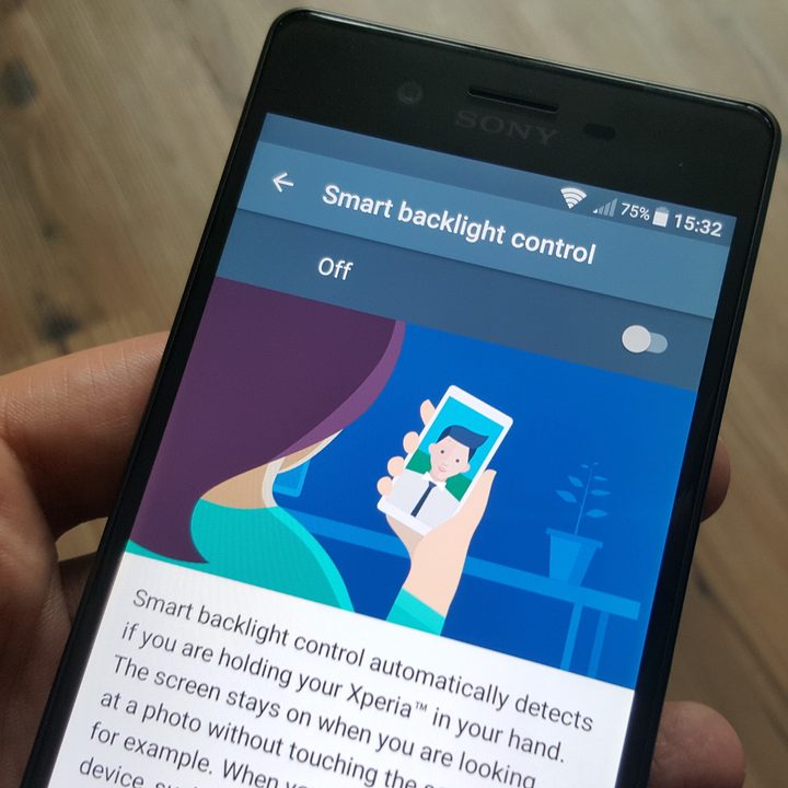 Xperia X Smart Backlight