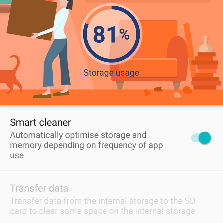 xperia x tips and tricks storage 1