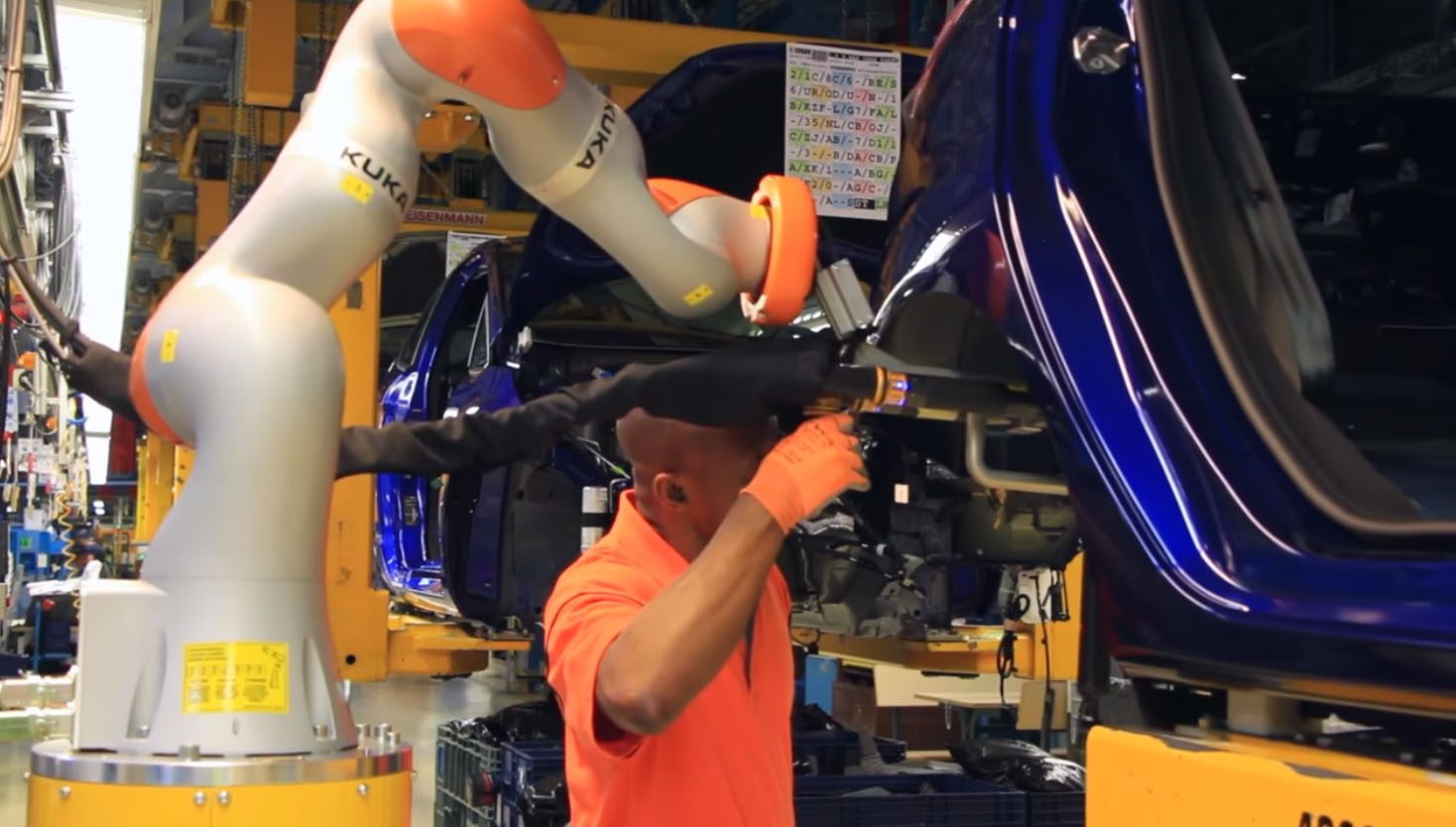 ford using collaborative robots to build cars make coffee  co bots