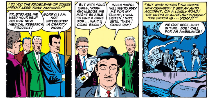 doctor strange origin comics 2