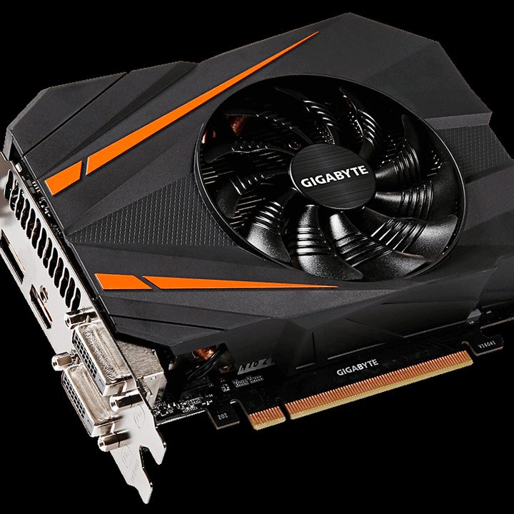 A GTX 1070 graphics card.