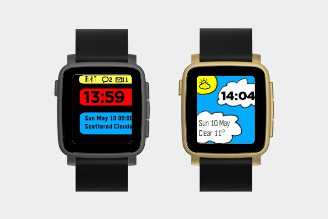 glance pebble app