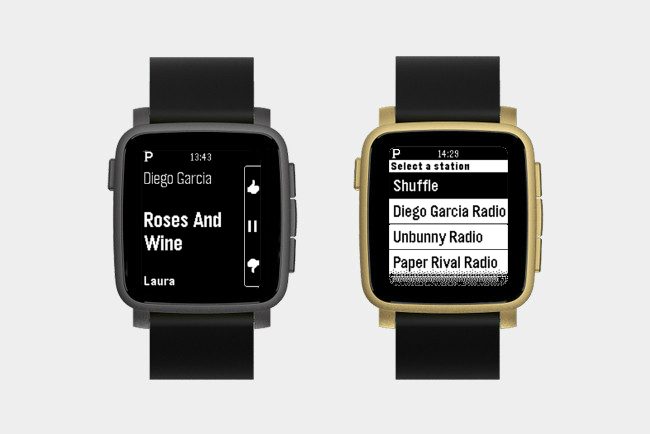 pandora pebble app