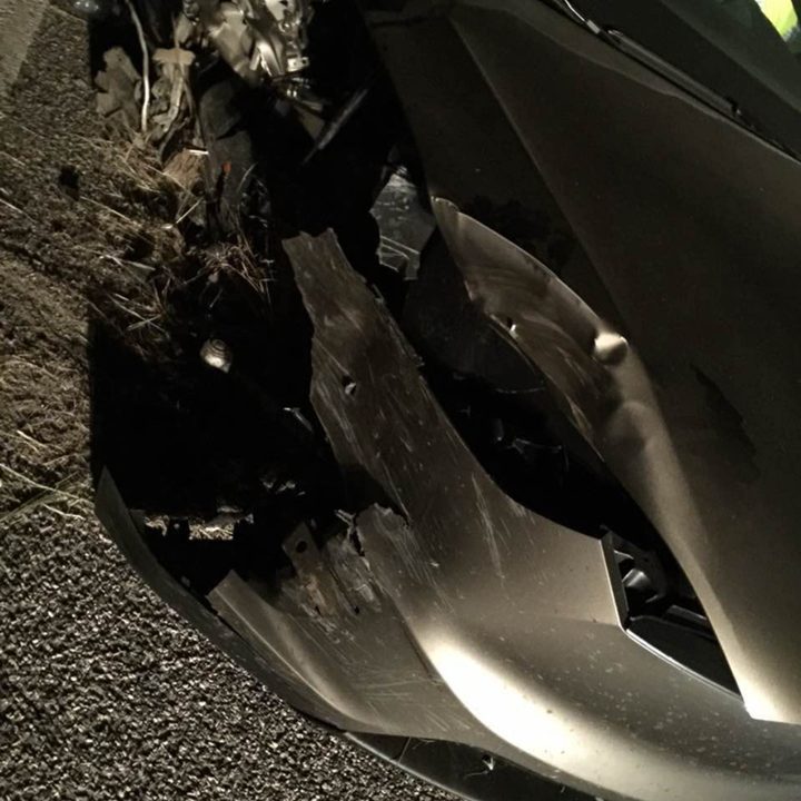 Tesla Model X accident Montana