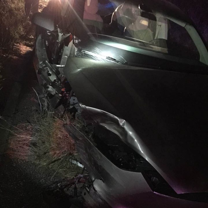 Tesla Model X accident Montana
