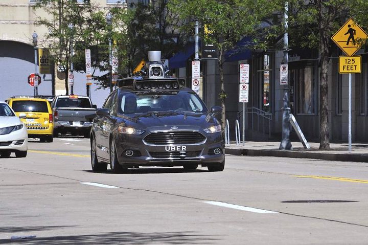uber autonomous car