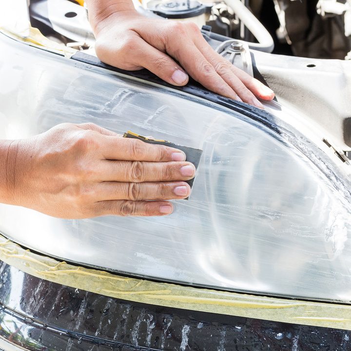 how to clean headlights