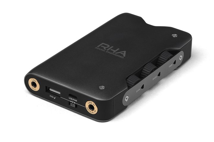 RHA headphones and DAC