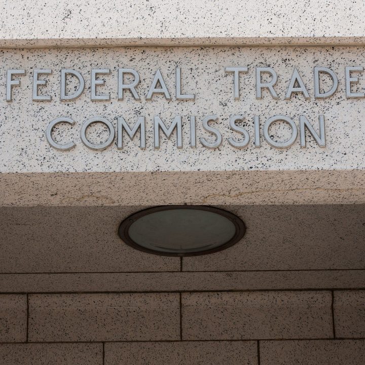 Sign at the FTX office.