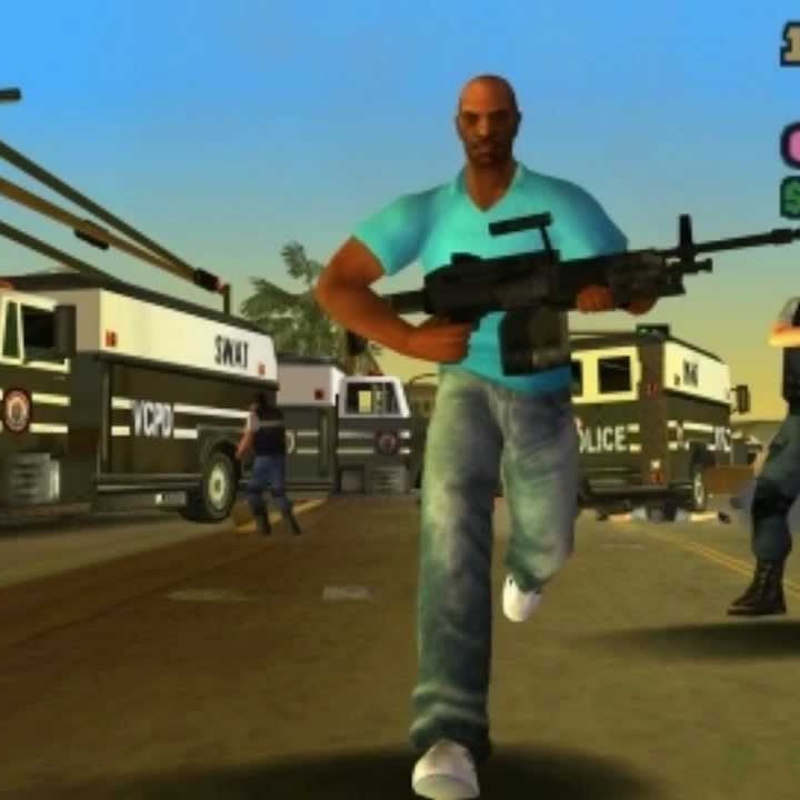 A scene from Grand Theft Auto: Vice City Stories.