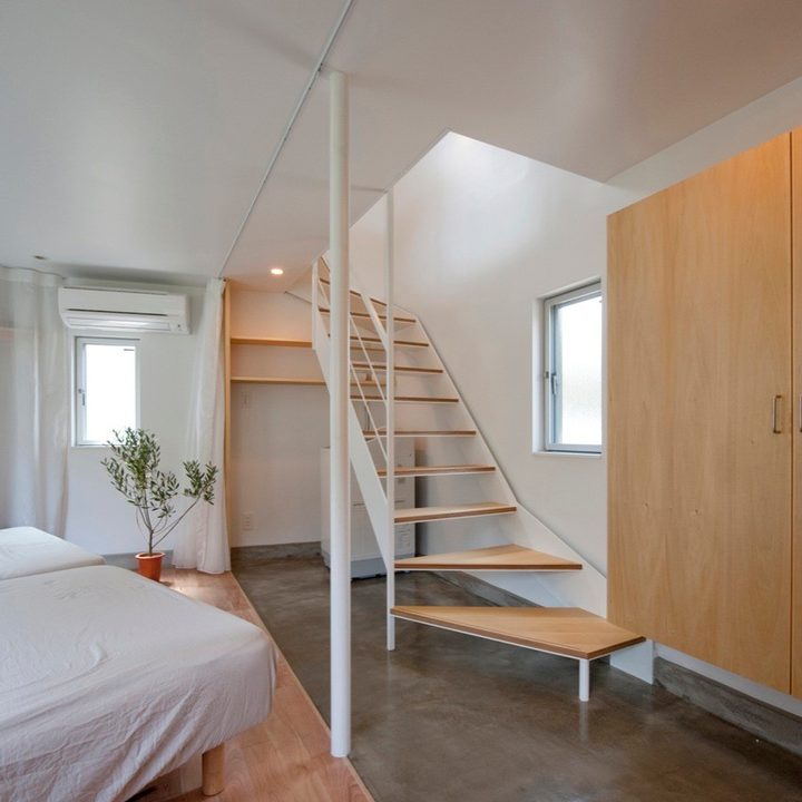 tiny japanese horinouchi homes make use of small space house 002