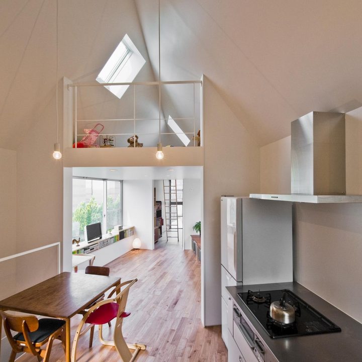 tiny japanese horinouchi homes make use of small space house 0031