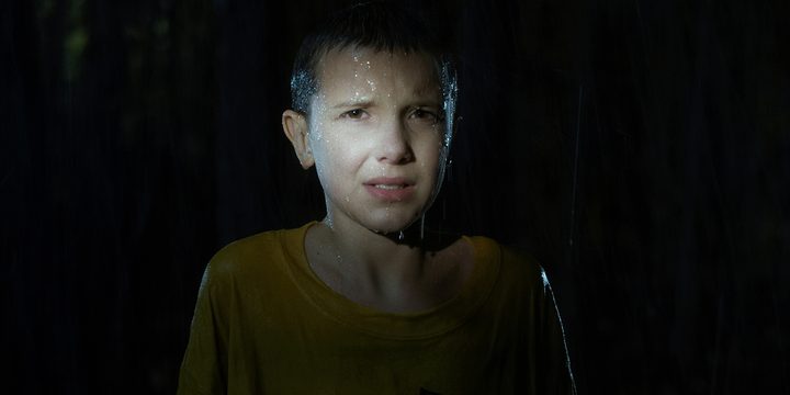 Eleven in "Stranger Things."