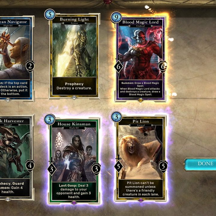 The Elder Scrolls Legends Beta Hands On
