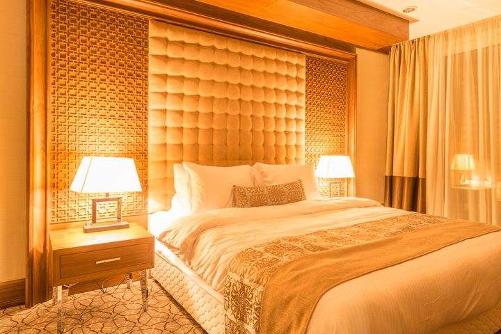 48034299 - hotel room with modern interior