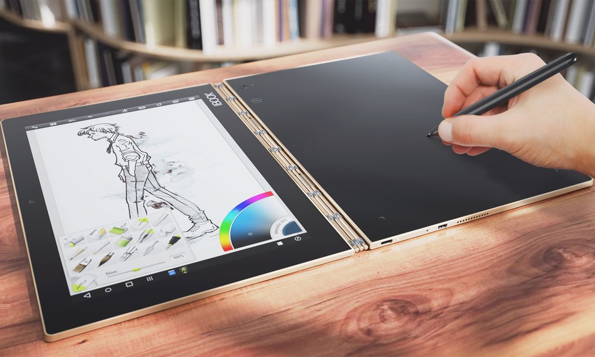 lenovo yoga book hands on yogabook press feat