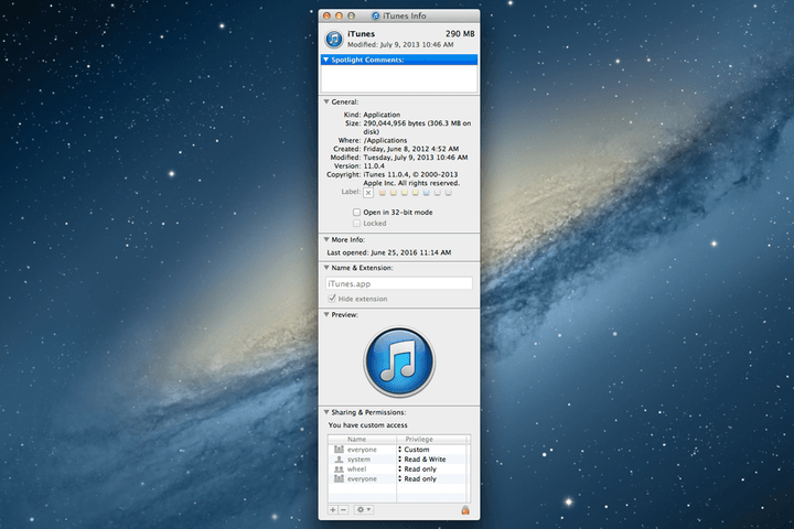 mac os x