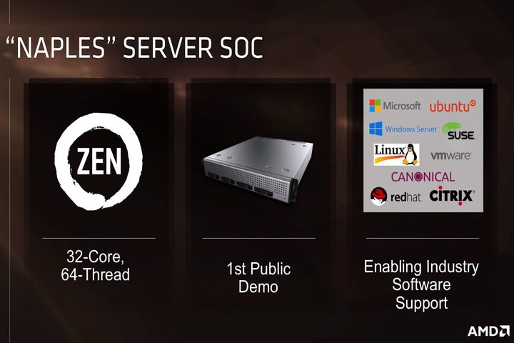AMD Naples Server SoC