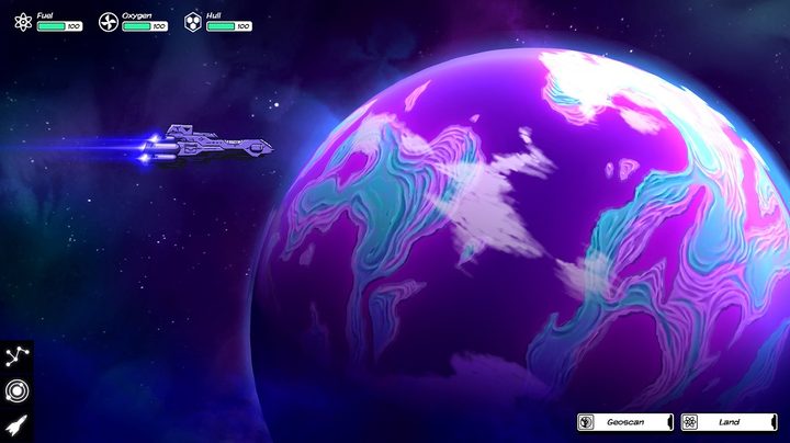 out there