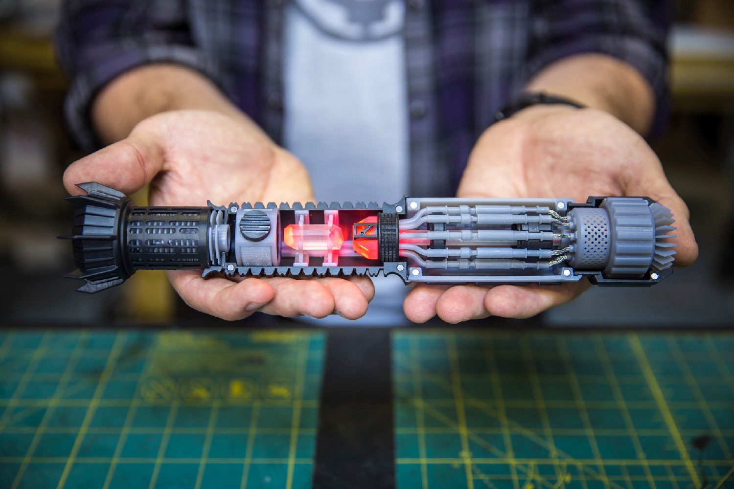 3d printed custom lightsaber saber beauty