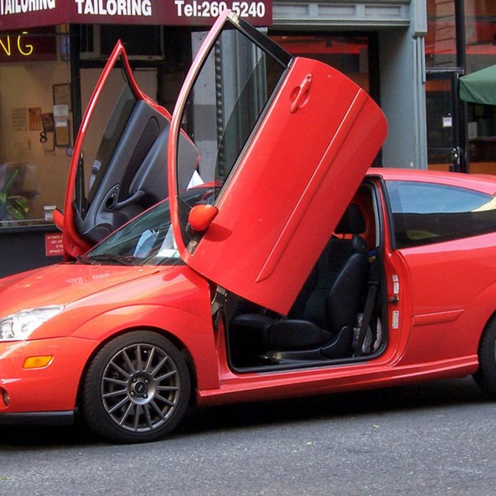 scissor doors, ford focus