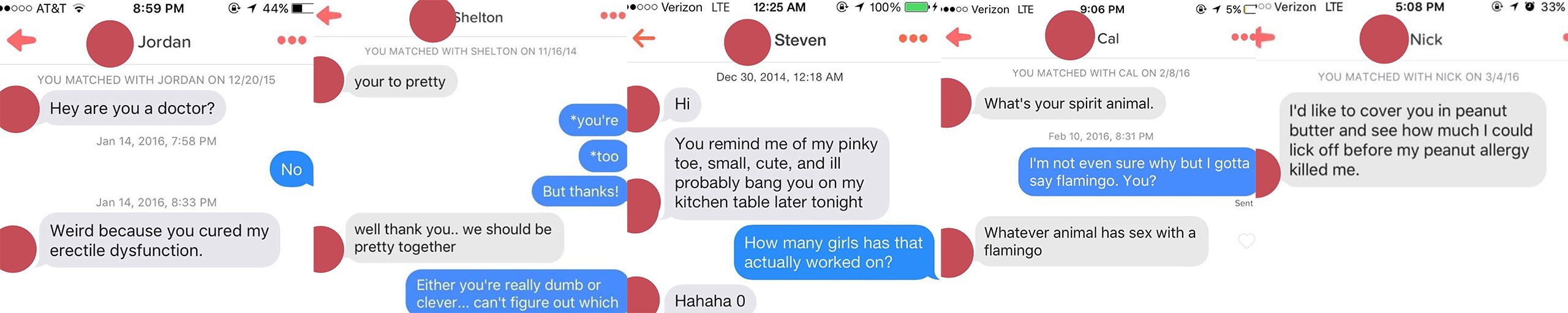 tinder fails