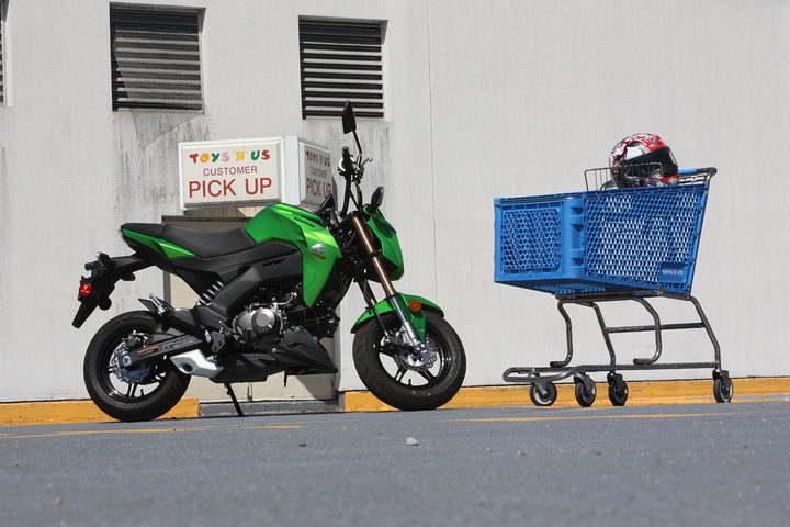 2017 Kawasaki Z125 Pro