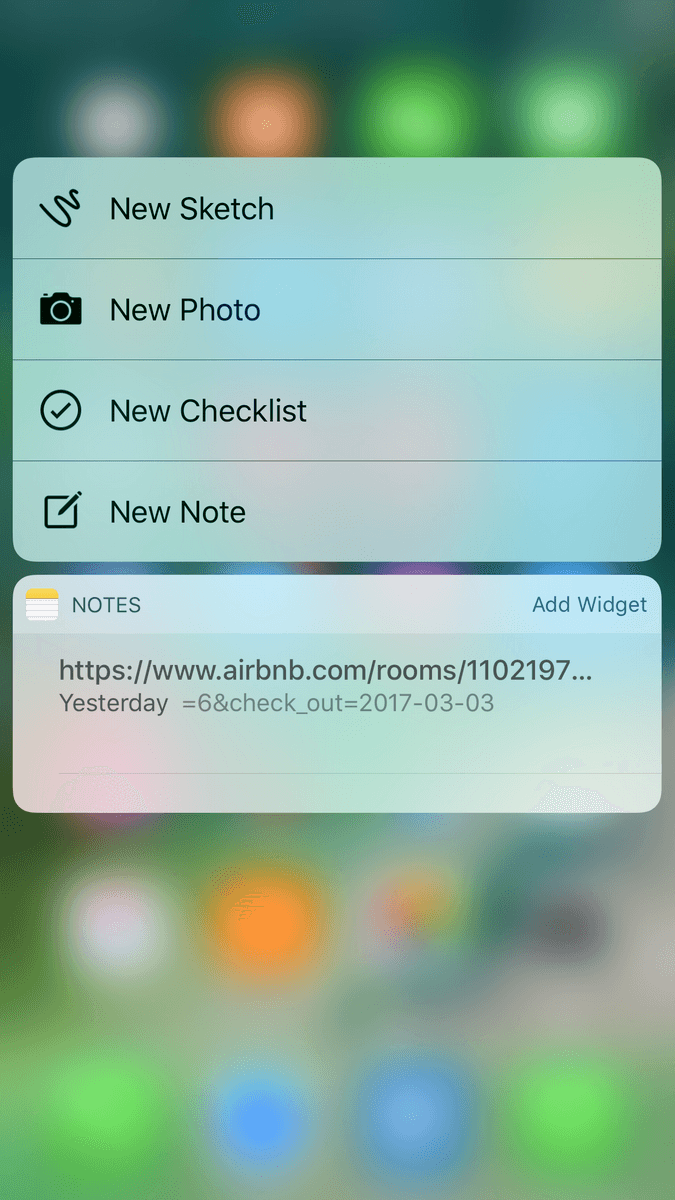 Apple iPhone 7 Plus Screenshot