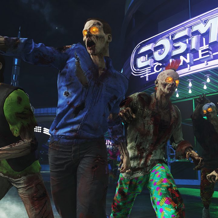 CoD Infinite Warfare Zombies in Spaceland