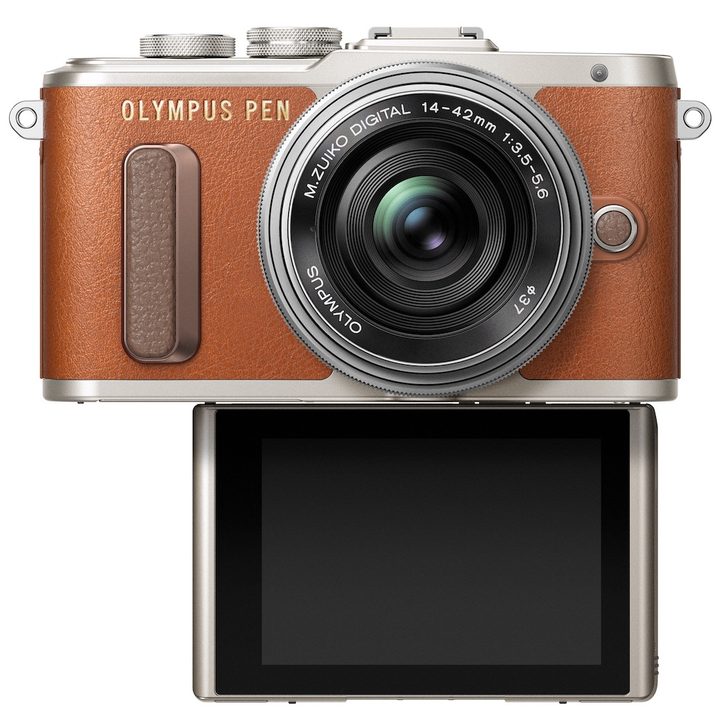 e-pl8-brw_front_tilt-lside_m14-42mmez-slv