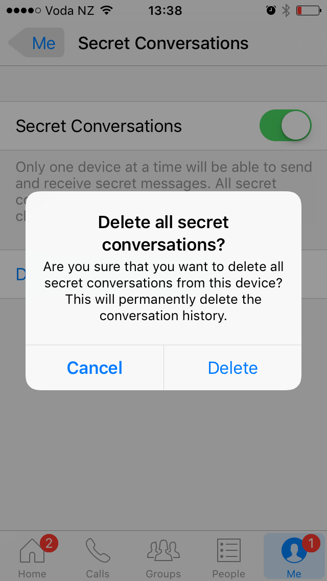 facebook messenger secret conversations encryption 3