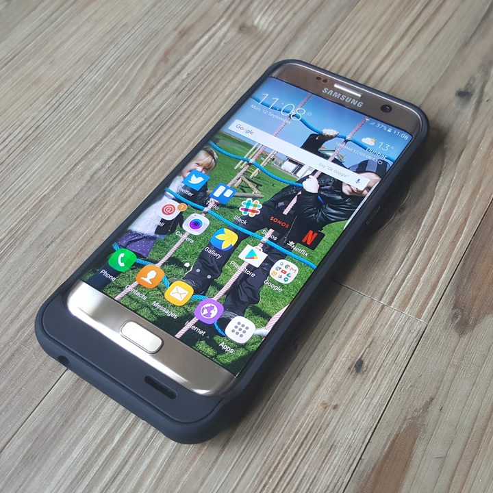 Incipio Offgrid Wireless Charging Battery Case for Samsung Galaxy S7 Edge