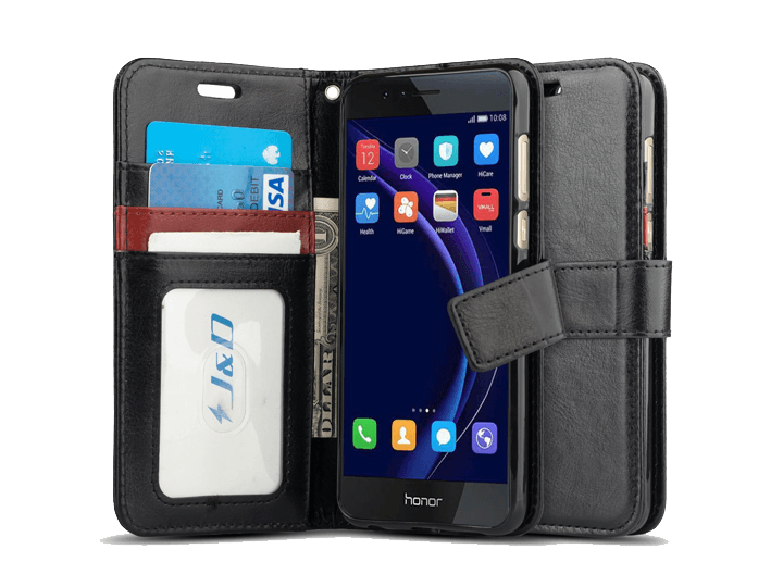 jd wallet case - best Honor 8 cases