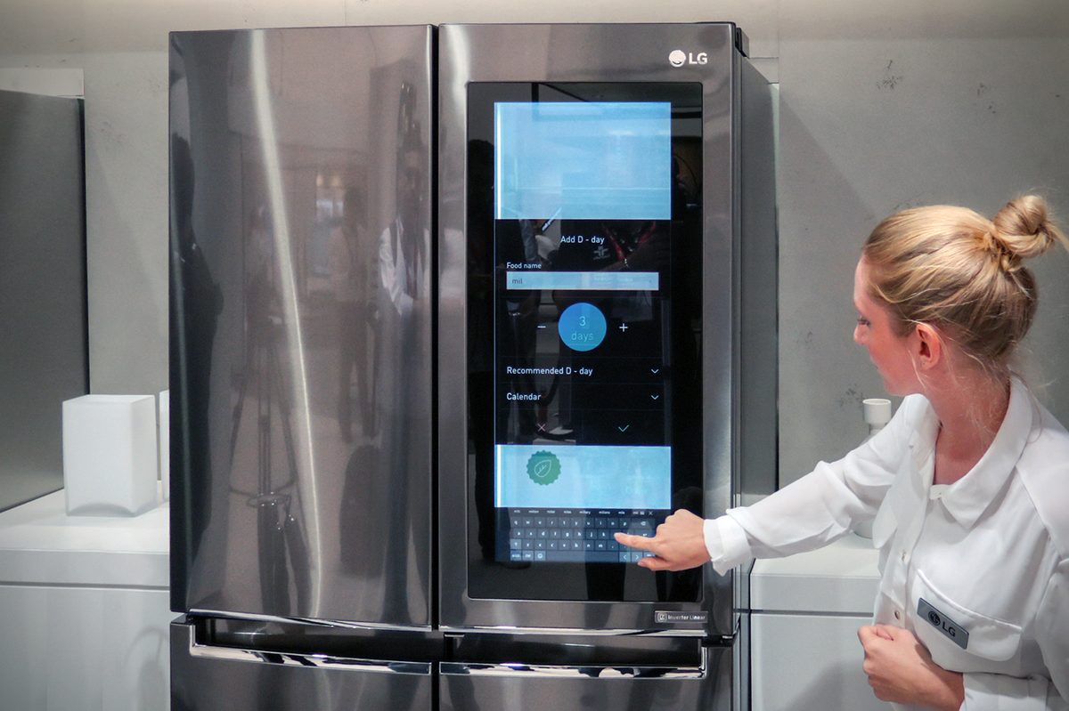 LG InstaView Signature Fridge