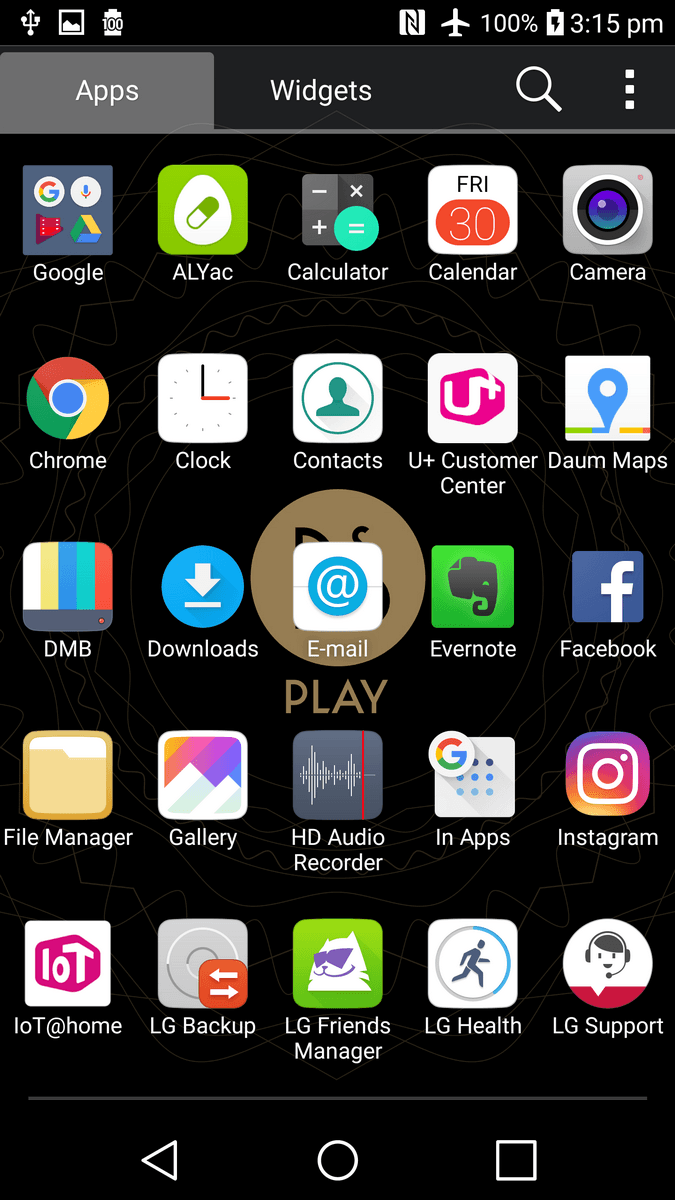 LG V20 Screenshot