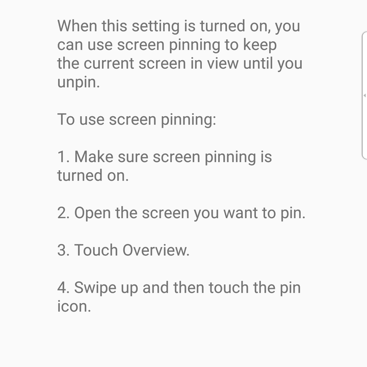 blackberry dtek50 tips and tricks screen pinning