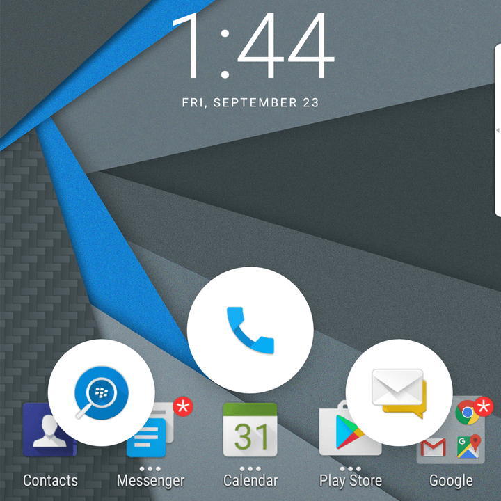 blackberry dtek50 tips and tricks swipe shortcuts 1