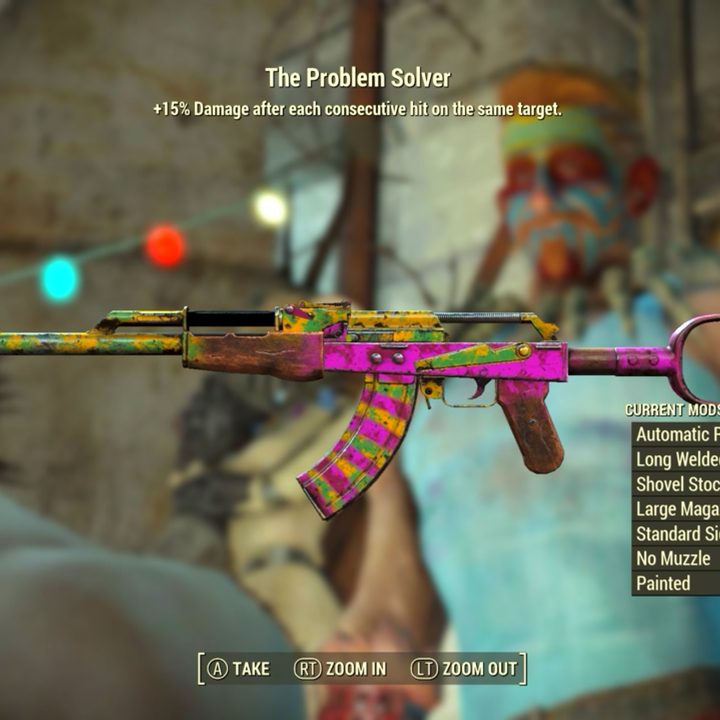 Weapon The Problem Solver from Fallout 4.