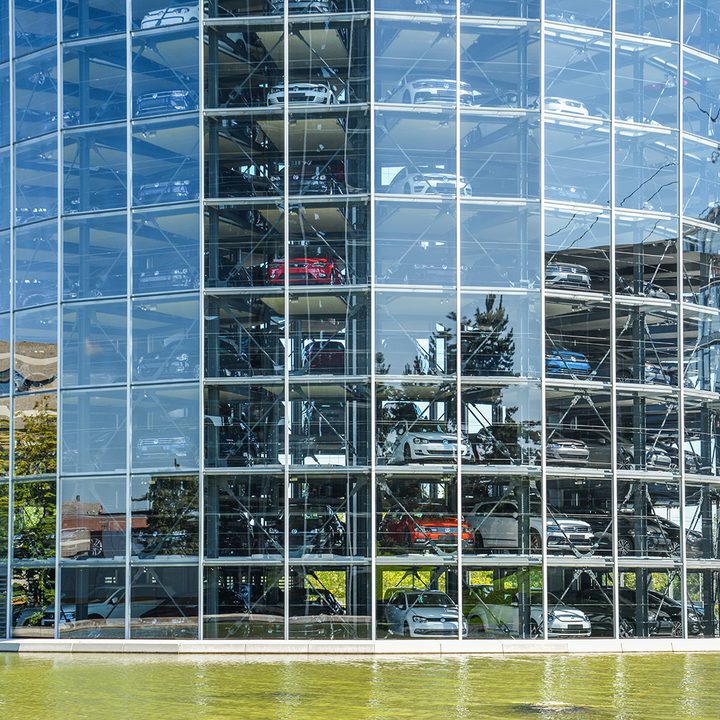 Volkswagen Car Towers