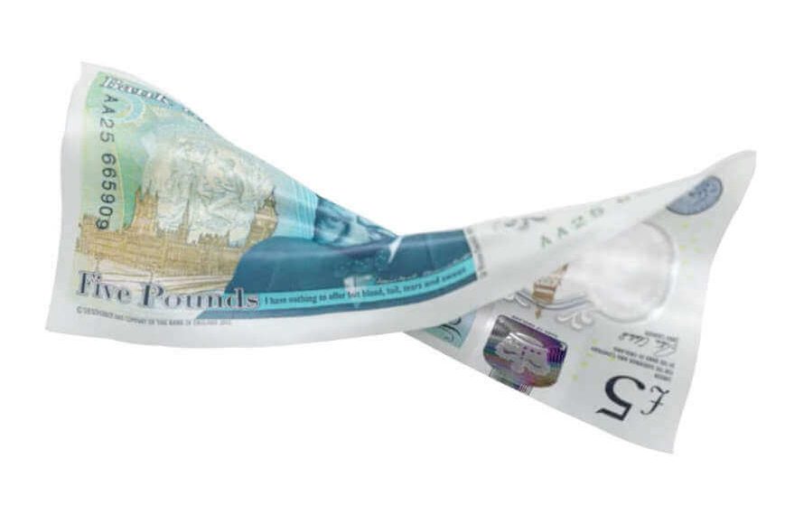 uk launches new five pound bill bg note stronger l