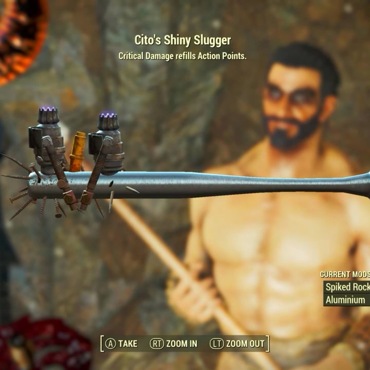 Cito's Shiny Slugger weapon from Fallout 4.