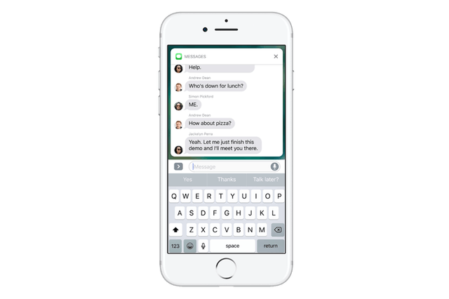 iOS 10 Messages