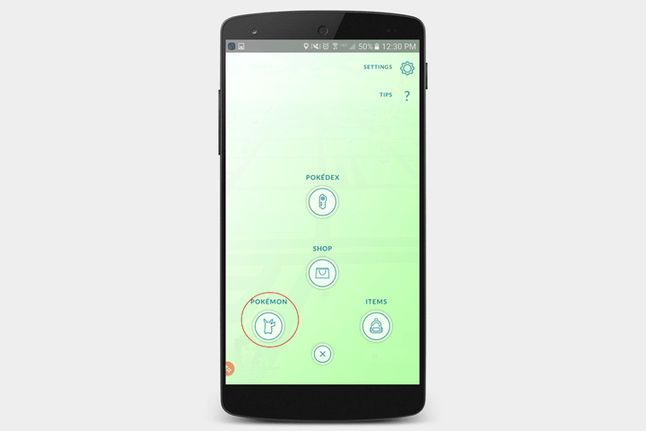 pokemon go screen 2