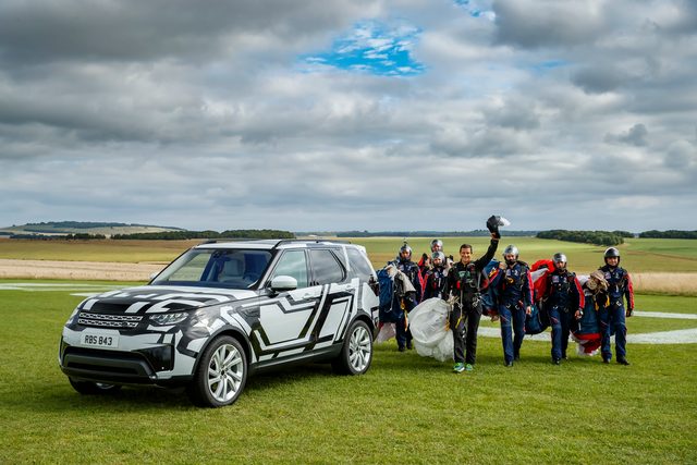 Bear Grylls Land Rover