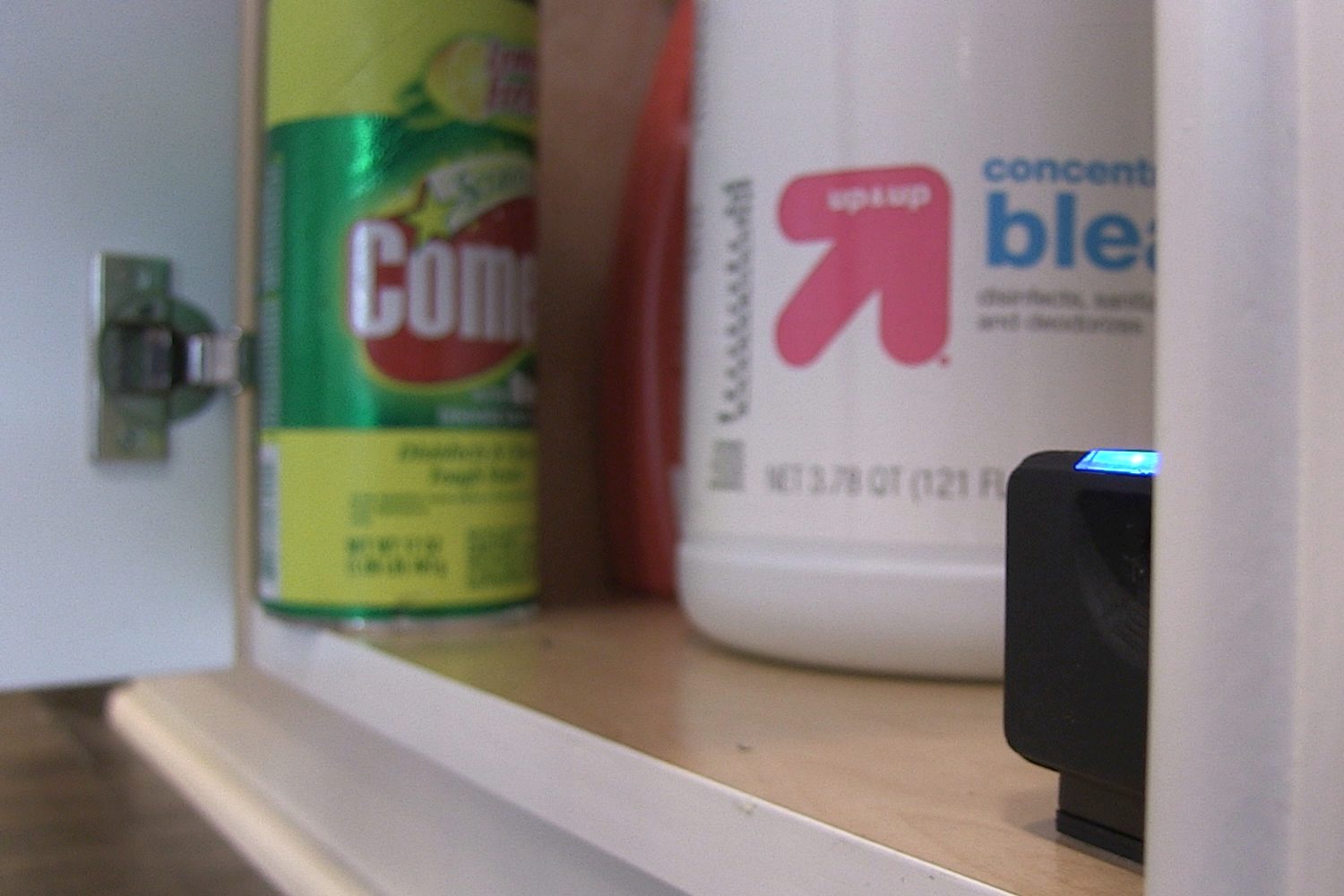 smartcube smart lock cube in cabinet