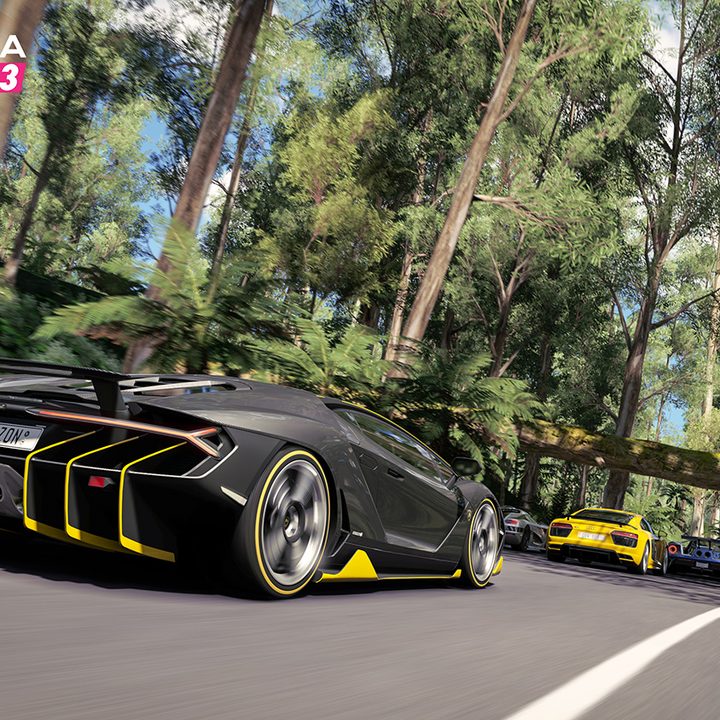 windows 10 creators gaming forza horizon 3 in game screenshot