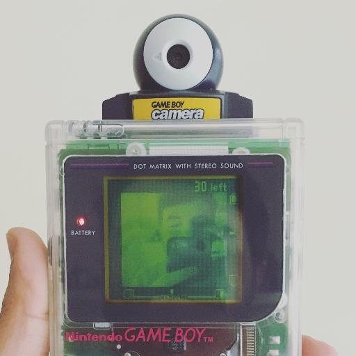 game boy cameraman instagram interview camera