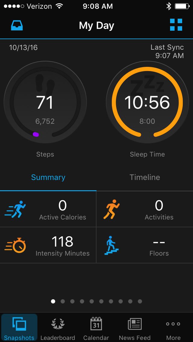 garmin vivoactive hr review connect 2