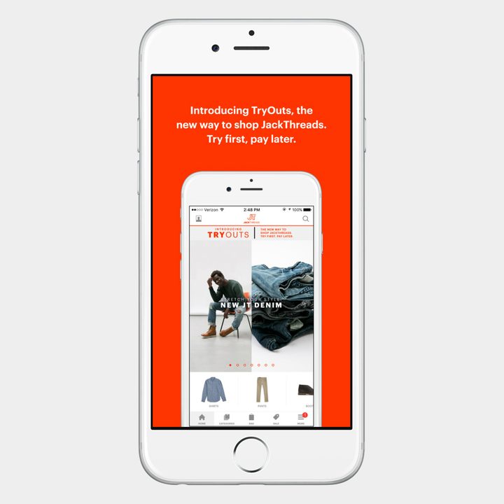 JackThreads app