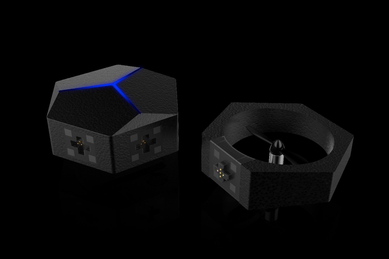 airblock modular drone makeblock magnetic modules
